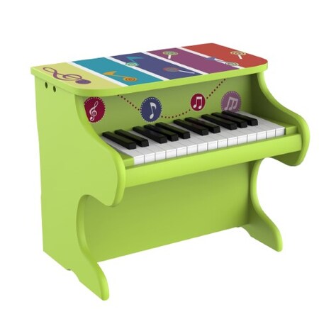 Toy Time Children's Toy Piano 25-Key Colorful Musical Upright with Sounds for Learning for Children, Toddlers 791825WCE